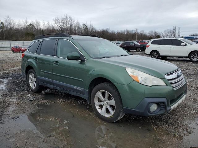 4S4BRCPC1D3320833 - 2013 SUBARU OUTBACK 2.5I LIMITED GREEN photo 4