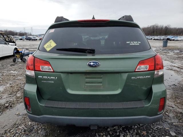 4S4BRCPC1D3320833 - 2013 SUBARU OUTBACK 2.5I LIMITED GREEN photo 6