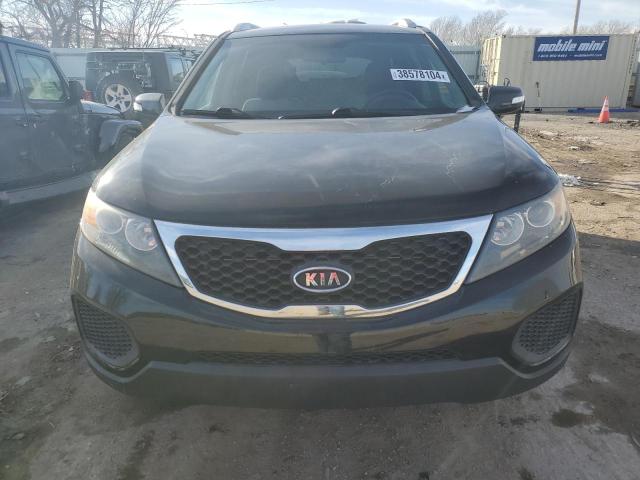 5XYKTDA25DG345158 - 2013 KIA SORENTO LX BLACK photo 5