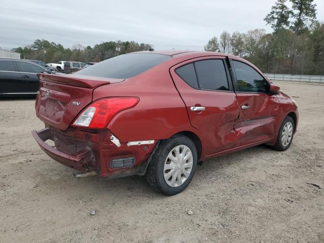 3N1CN7AP3GL910602 - 2016 NISSAN VERSA S RED photo 3