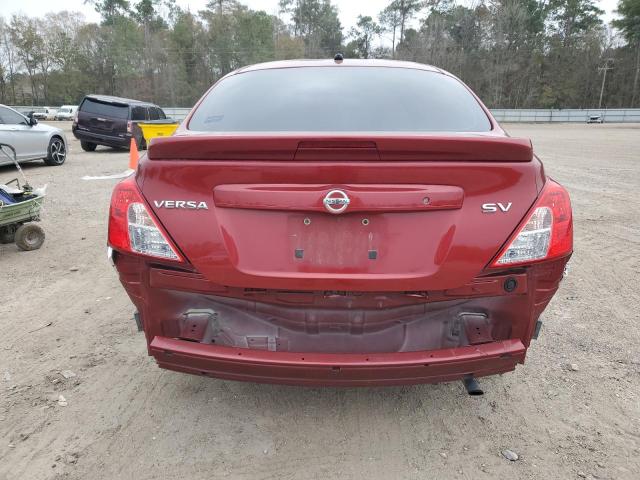 3N1CN7AP3GL910602 - 2016 NISSAN VERSA S RED photo 6