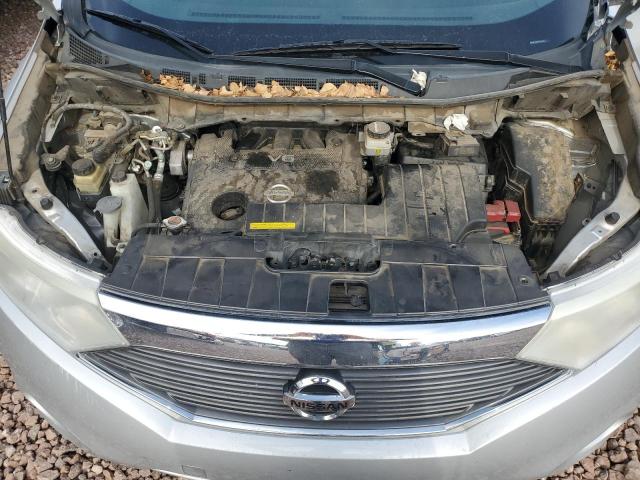 JN8AE2KP8F9123131 - 2015 NISSAN QUEST S SILVER photo 12