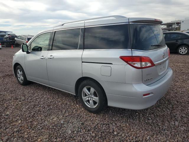 JN8AE2KP8F9123131 - 2015 NISSAN QUEST S SILVER photo 2