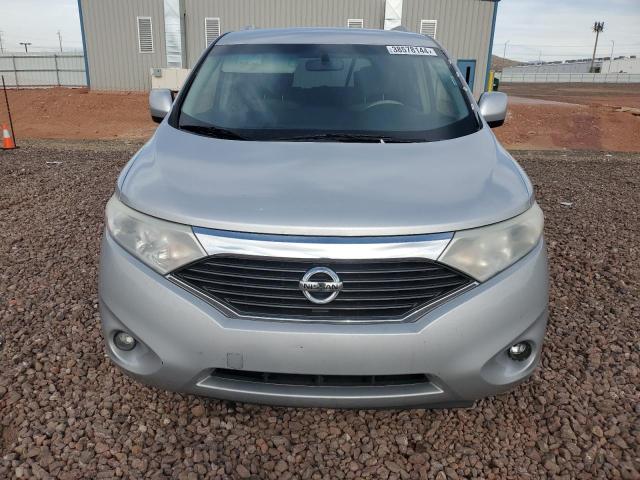 JN8AE2KP8F9123131 - 2015 NISSAN QUEST S SILVER photo 5