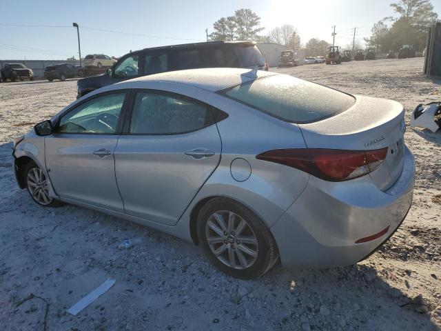 KMHDH4AE7FU436675 - 2015 HYUNDAI ELANTRA SE SILVER photo 2