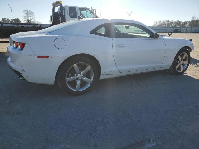 2G1FB1EV0A9170261 - 2010 CHEVROLET CAMARO LT WHITE photo 3