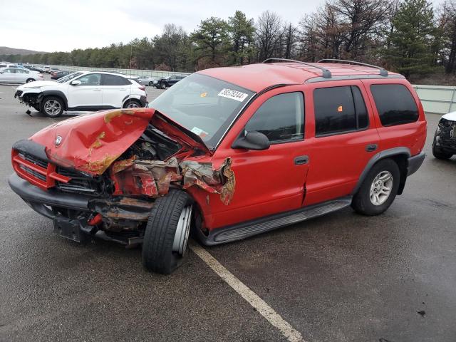 1D4HS38N23F585070 - 2003 DODGE DURANGO SPORT RED photo 1