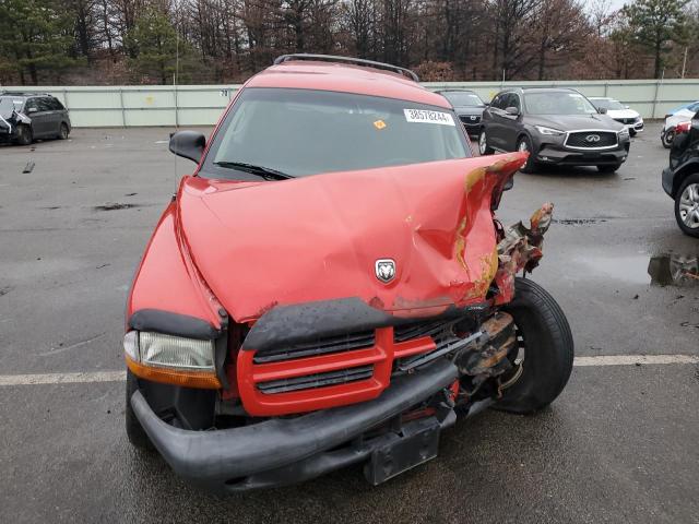 1D4HS38N23F585070 - 2003 DODGE DURANGO SPORT RED photo 5