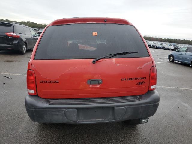 1D4HS38N23F585070 - 2003 DODGE DURANGO SPORT RED photo 6