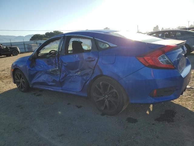 19XFC2F89KE204123 - 2019 HONDA CIVIC SPORT Blau Foto 2