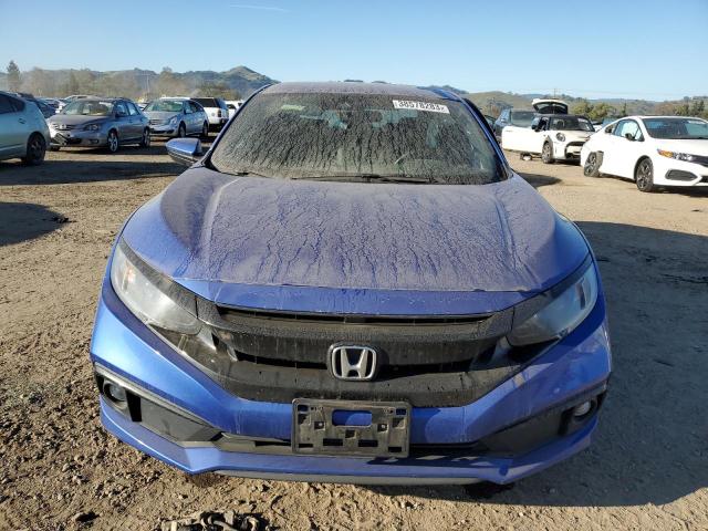 19XFC2F89KE204123 - 2019 HONDA CIVIC SPORT BLUE photo 5