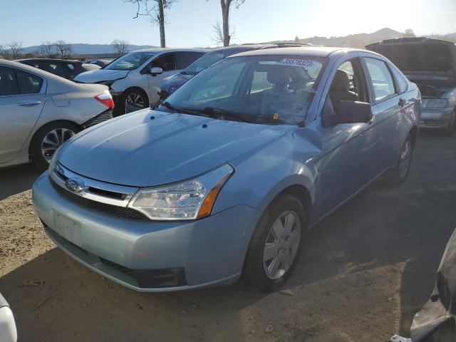 1FAHP34N18W102914 - 2008 FORD FOCUS S/SE BLUE photo 1