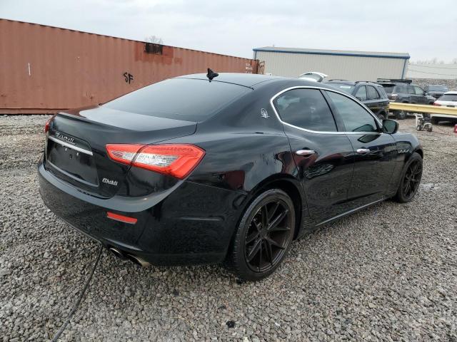 ZAM57XSA7F1141419 - 2015 MASERATI GHIBLI BLACK photo 3