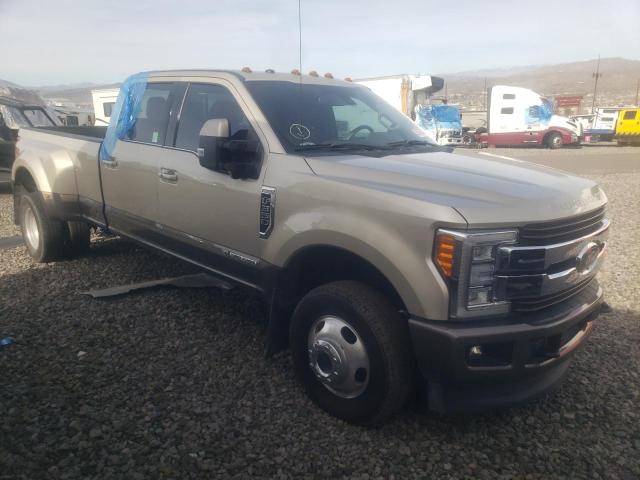 1FT8W3DT7JED05166 - 2018 FORD F350 SUPER DUTY BEIGE photo 1