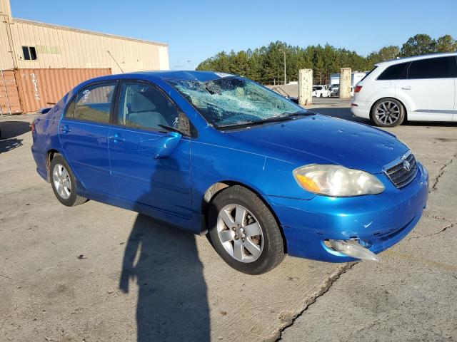 2T1BR32E57C853504 - 2007 TOYOTA COROLLA CE BLUE photo 4