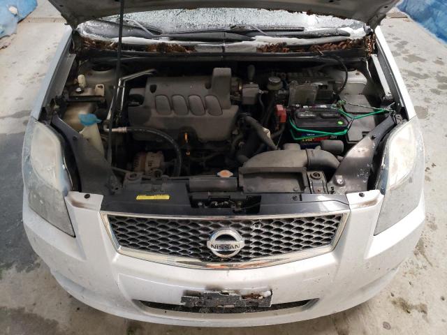 3N1AB6AP1CL701394 - 2012 NISSAN SENTRA 2.0 SILVER photo 11