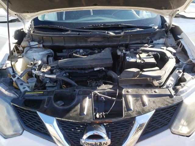 5N1AT2MV9FC884441 - 2015 NISSAN ROGUE S WHITE photo 12