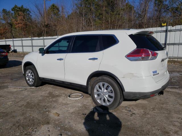 5N1AT2MV9FC884441 - 2015 NISSAN ROGUE S WHITE photo 2