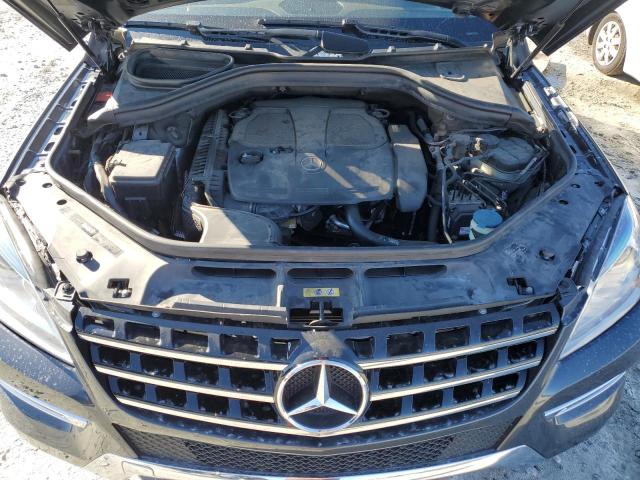 4JGDA5HBXCA076109 - 2012 MERCEDES-BENZ ML 350 4MATIC BLUE photo 12