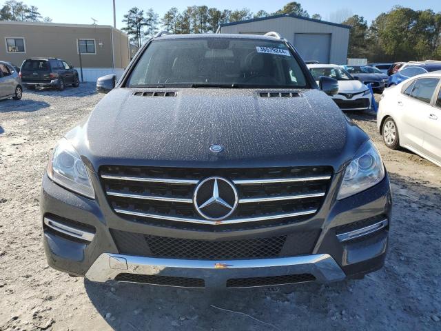 4JGDA5HBXCA076109 - 2012 MERCEDES-BENZ ML 350 4MATIC BLUE photo 5