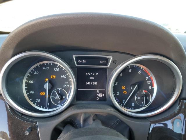 4JGDA5HBXCA076109 - 2012 MERCEDES-BENZ ML 350 4MATIC BLUE photo 9