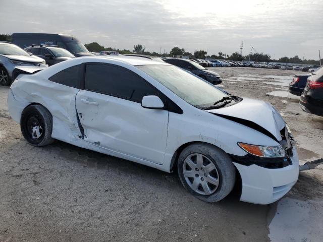 2HGFG12698H545264 - 2008 HONDA CIVIC LX WHITE photo 4