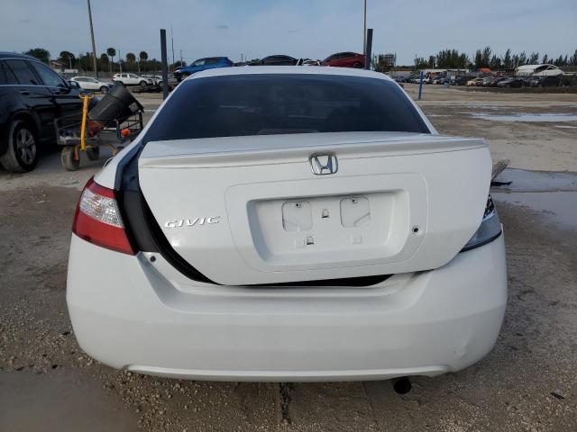 2HGFG12698H545264 - 2008 HONDA CIVIC LX WHITE photo 6