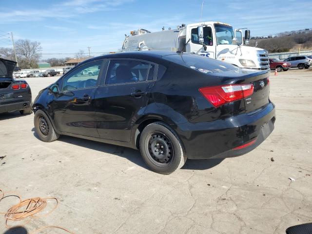 KNADM4A33H6038611 - 2017 KIA RIO LX BLACK photo 2