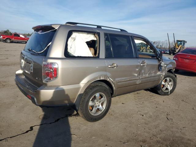 5FNYF18577B013430 - 2007 HONDA PILOT EXL GOLD photo 3