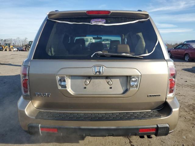 5FNYF18577B013430 - 2007 HONDA PILOT EXL GOLD photo 6