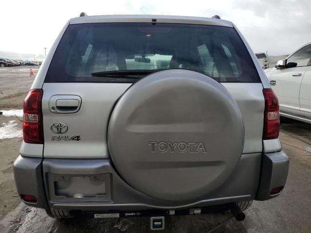 JTEGD20VX50066827 - 2005 TOYOTA RAV4 SILVER photo 6