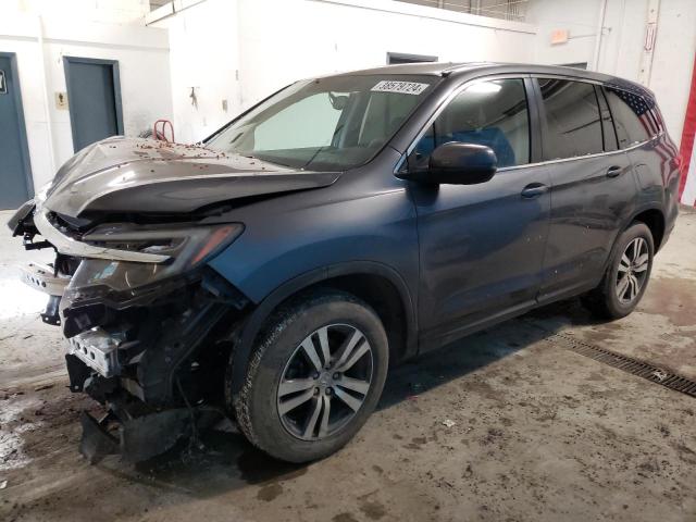 5FNYF6H87GB076891 - 2016 HONDA PILOT EXL GRAY photo 1