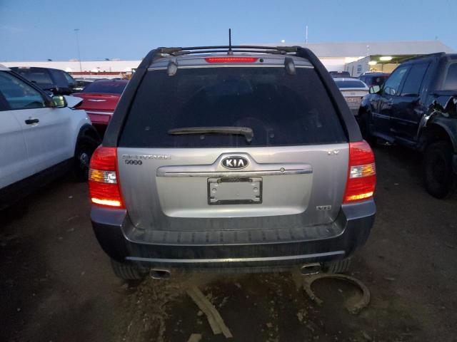 KNDJE723787484595 - 2008 KIA SPORTAGE EX GRAY photo 6