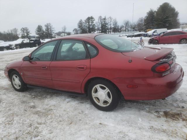 1FAFP53S4XA174003 - 1999 FORD TAURUS SE RED photo 2