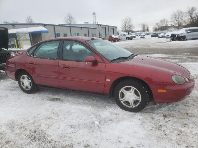 1FAFP53S4XA174003 - 1999 FORD TAURUS SE RED photo 4