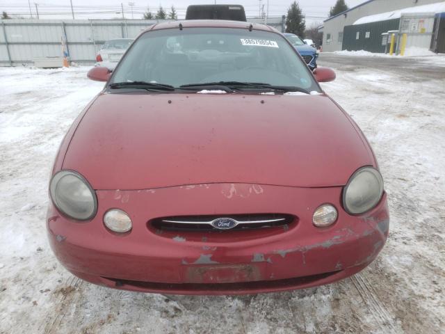 1FAFP53S4XA174003 - 1999 FORD TAURUS SE RED photo 5