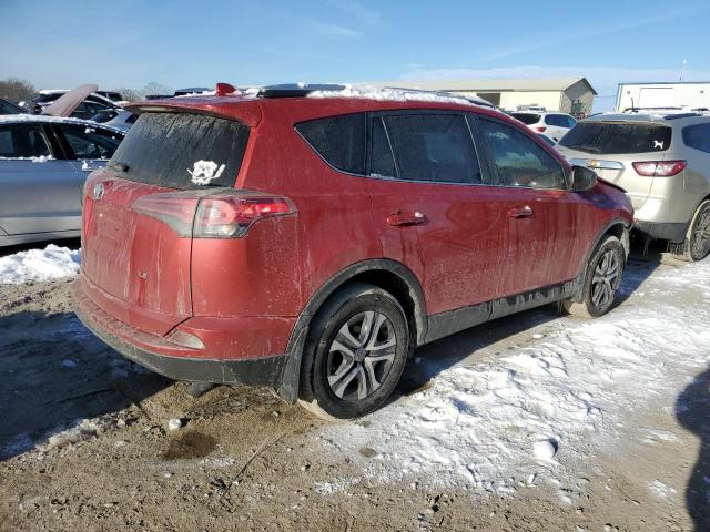 JTMZFREVXGJ086484 - 2016 TOYOTA RAV4 LE RED photo 3