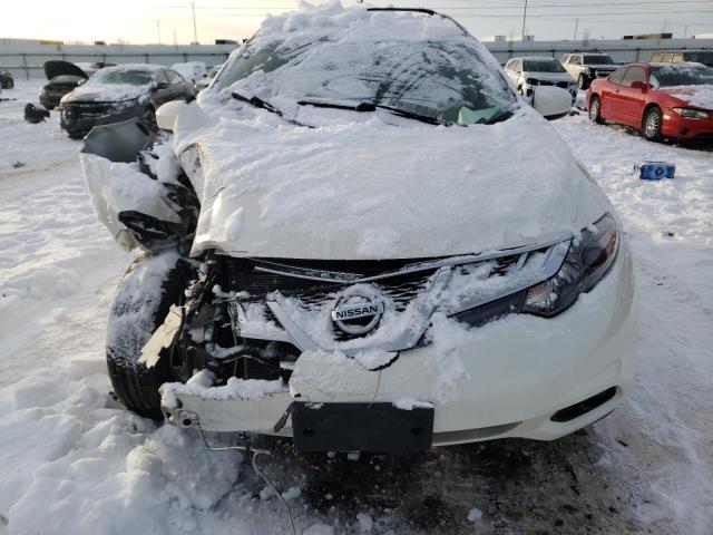 JN8AZ1MW4EW517907 - 2014 NISSAN MURANO S WHITE photo 5