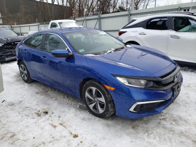 2HGFC2F65MH503647 - 2021 HONDA CIVIC LX BLUE photo 4