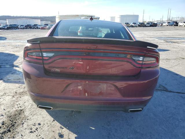 2C3CDXJG7NH162690 - 2022 DODGE CHARGER SXT MAROON photo 6