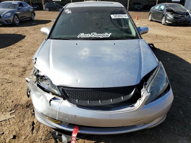 2HGES26734H586518 - 2004 HONDA CIVIC EX SILVER photo 5