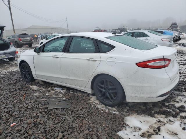 3FA6P0HR4DR158622 - 2013 FORD FUSION SE WHITE photo 2