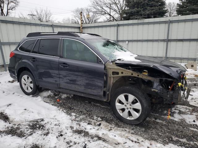 4S4BRBKC4A3358151 - 2010 SUBARU OUTBACK 2.5I LIMITED GRAY photo 4