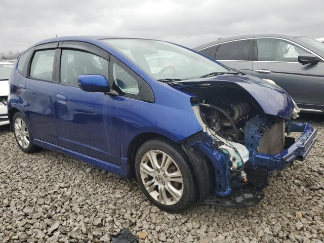 JHMGE8H4XAS013526 - 2010 HONDA FIT SPORT BLUE photo 4