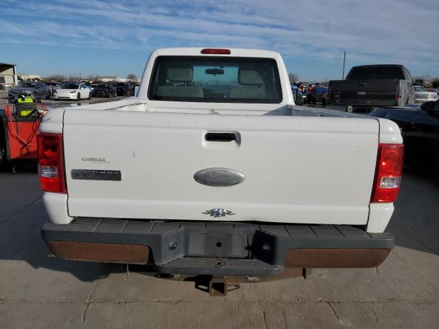 1FTKR1AD2BPB18003 - 2011 FORD RANGER WHITE photo 6