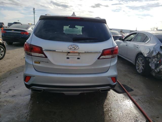 KM8SM4HFXHU211042 - 2017 HYUNDAI SANTA FE SE SILVER photo 6