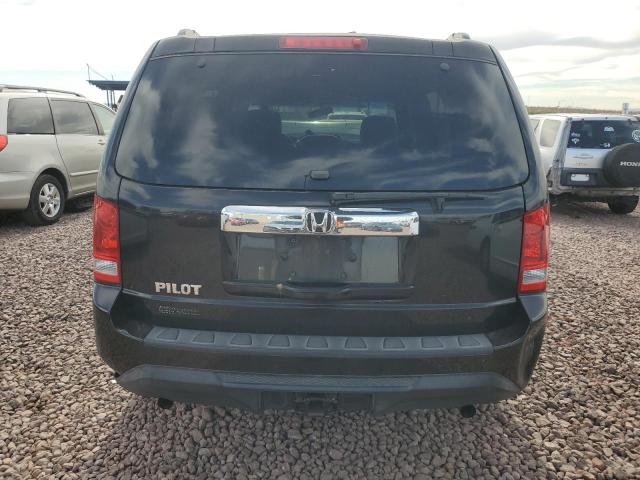 5FNYF3H23DB041948 - 2013 HONDA PILOT LX BLACK photo 6