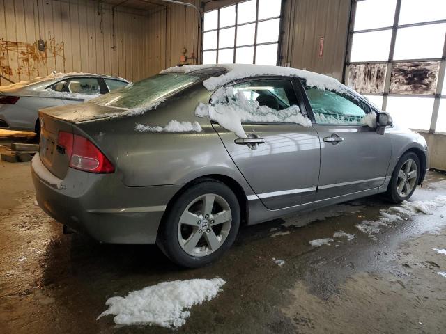 2HGFA16878H513927 - 2008 HONDA CIVIC EX GRAY photo 3