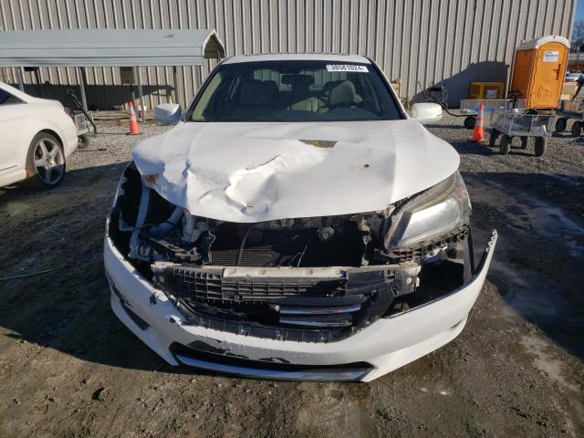 1HGCR3F86FA006455 - 2015 HONDA ACCORD EXL WHITE photo 5