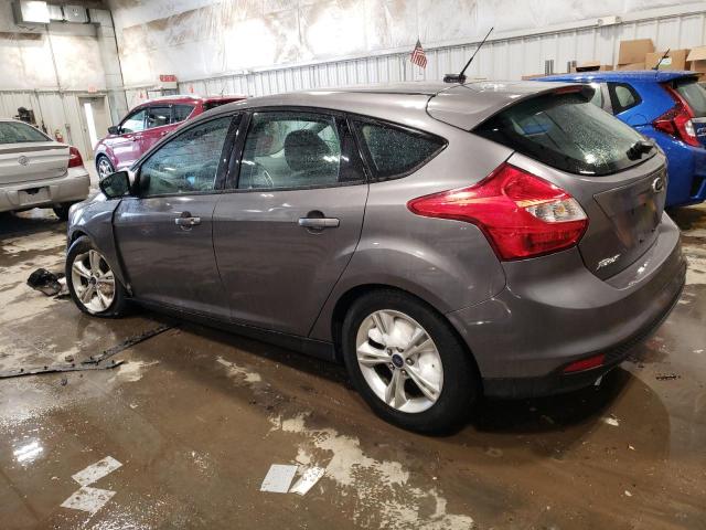 1FADP3K23EL192989 - 2014 FORD FOCUS SE GRAY photo 2